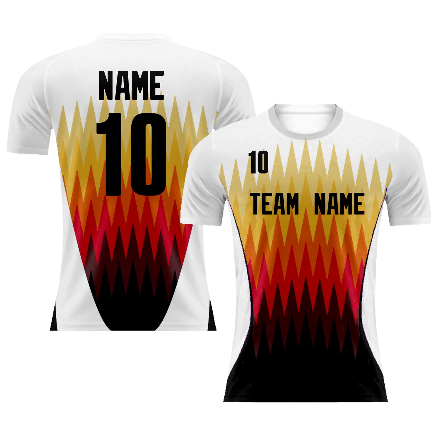 Unisex Soccer Jersey Sublimated Athletic Soccer T-Shirts
