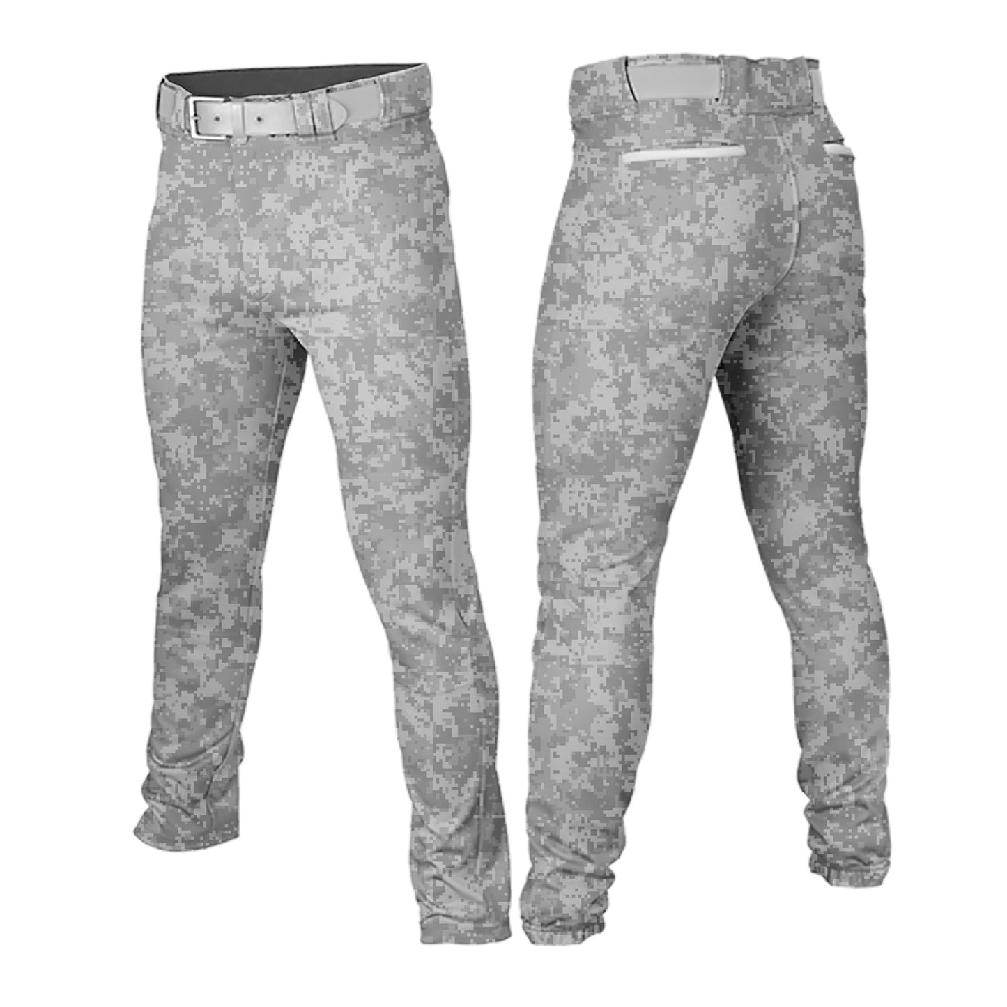 Custom Men Youth Camouflage Baseball Pants Casual Trousers
