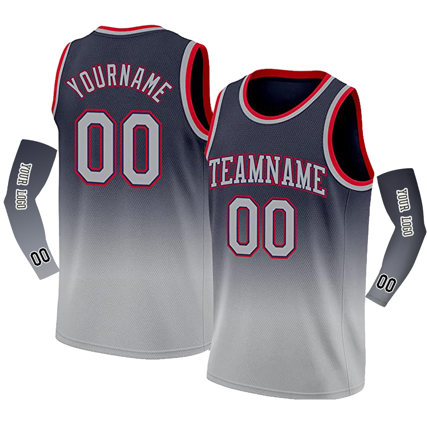 Custom Gradient Basketball Jerseys Team Sports Uniforms