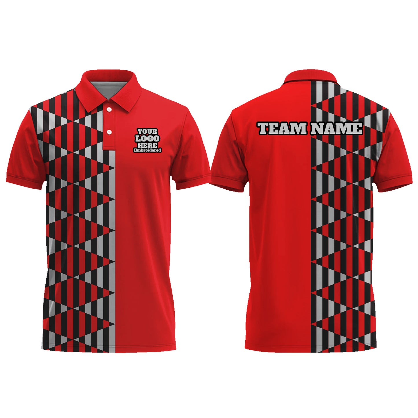 Personalized Men Women Polo Shirt Slim Fit Golf Jersey