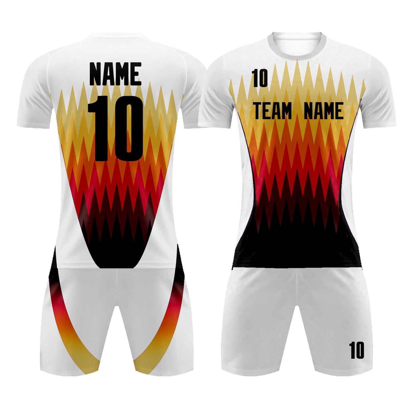 Unisex Soccer Jersey Sublimated Athletic Soccer T-Shirts