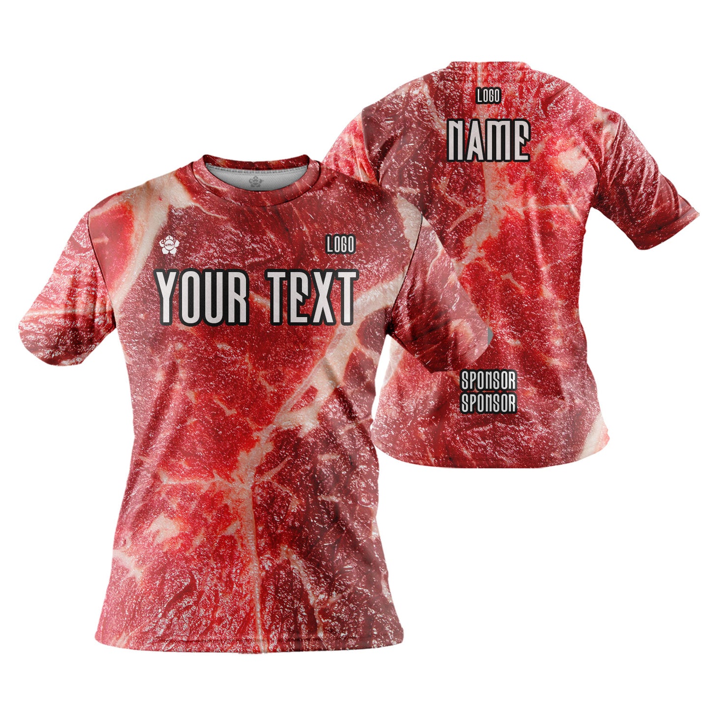 Custom Funny Series Unisex Shirt Jersey Short Sleeve Uniform