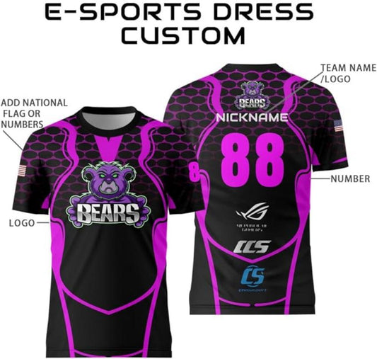 Custom E-sport Team Jerseys Game Uniform