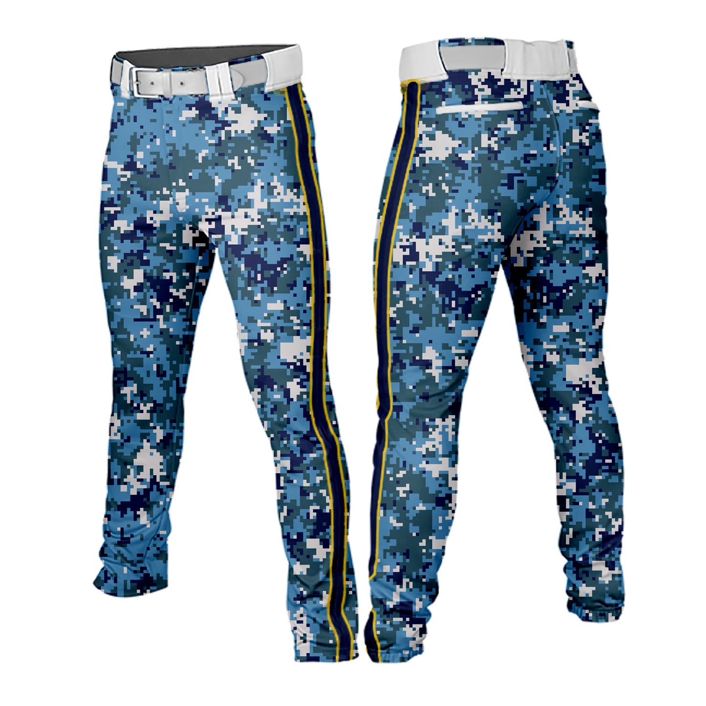 Custom Men Youth Camouflage Baseball Pants Casual Trousers
