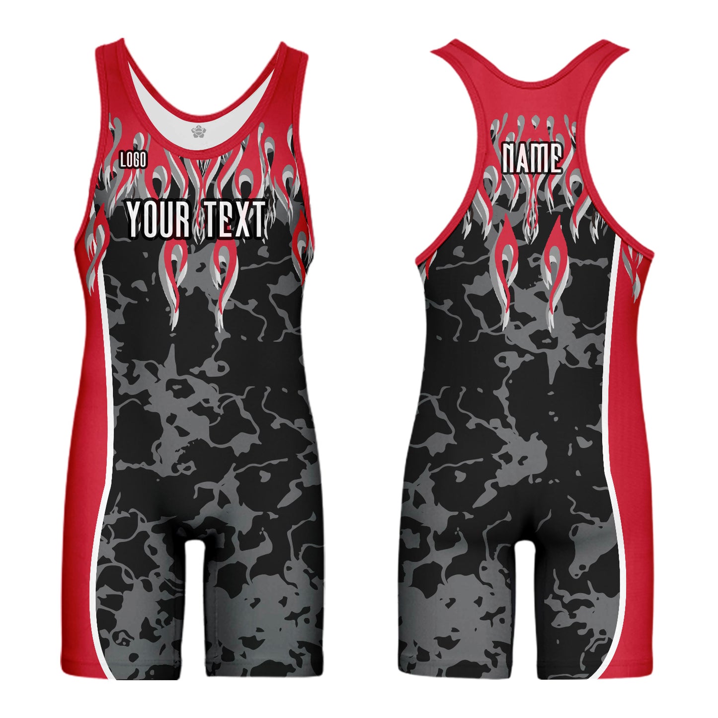 Custom Unisex Wrestling Singlets Sports Bodysuit
