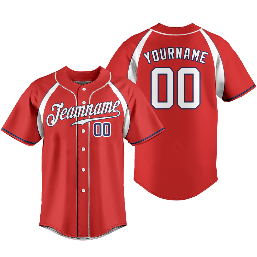 Custom Baseball Jersey Stitched Printed Personalized Team Name