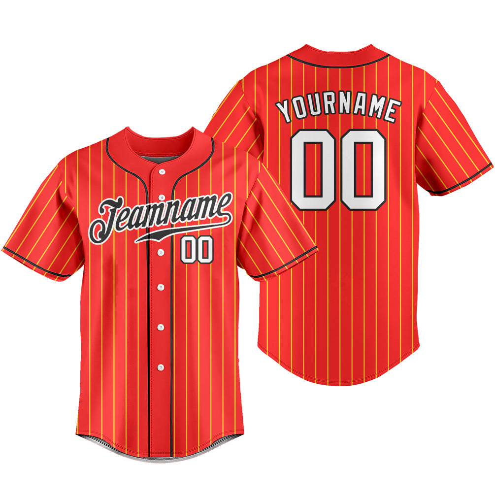 Custom Baseball Jersey Full Botton T-shirts