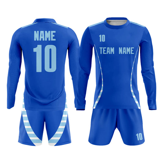 Custom Soccer Shirt and Shorts with Name Number Logo
