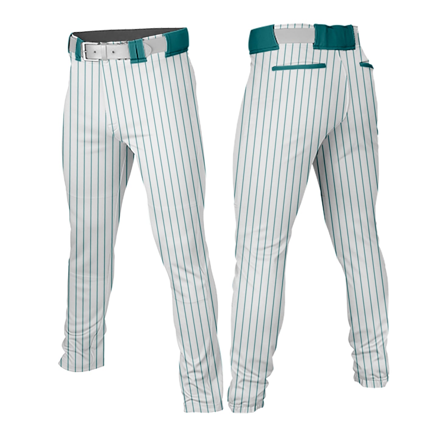 Custom Men Striped Baseball Pants Breathable Trousers for Kids