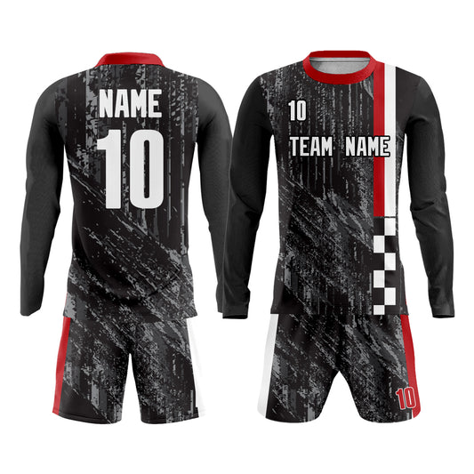 Custom Black Soccer Jersey Short Sports T-shirts