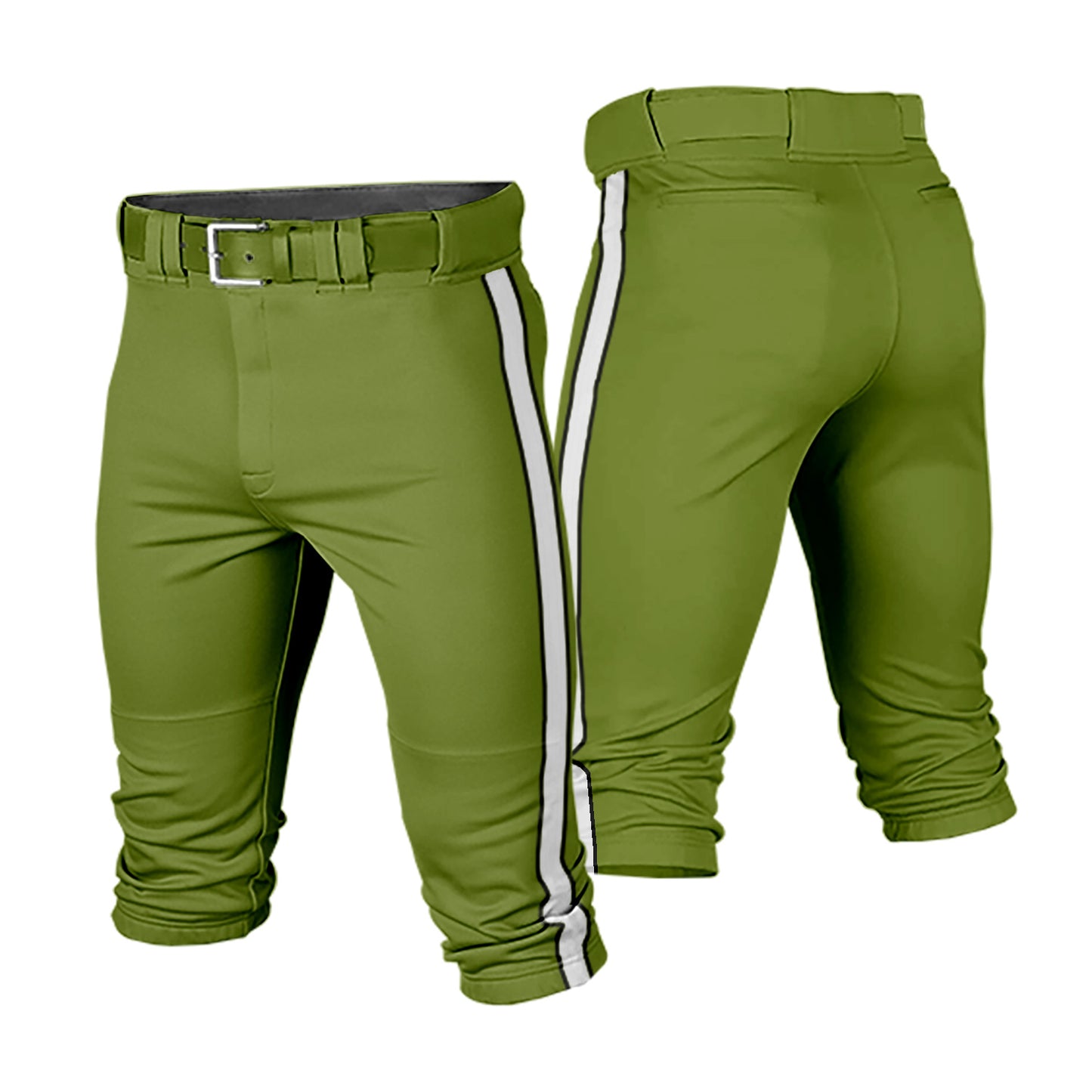 Custom Men Youth Traditional Cropped Baseball Pants