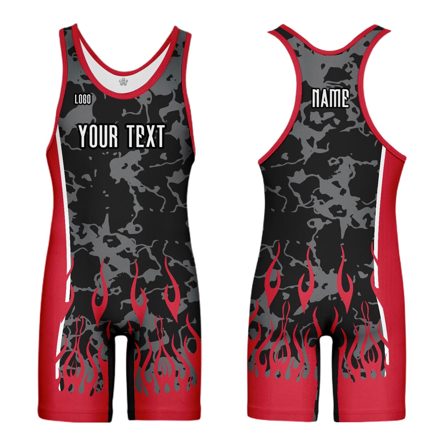Custom Unisex Wrestling Singlets Sports Bodysuit