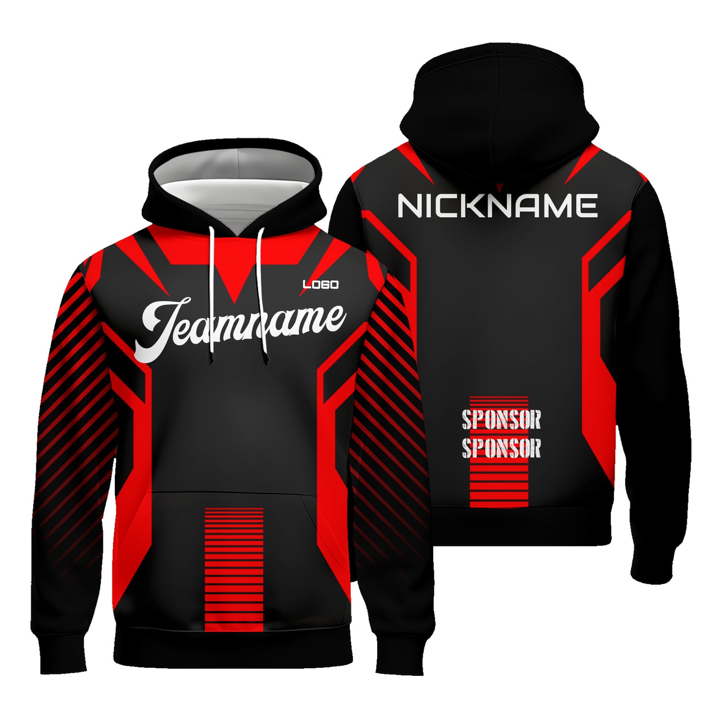 Custom Line Hoodies for Men Women Football Pullover