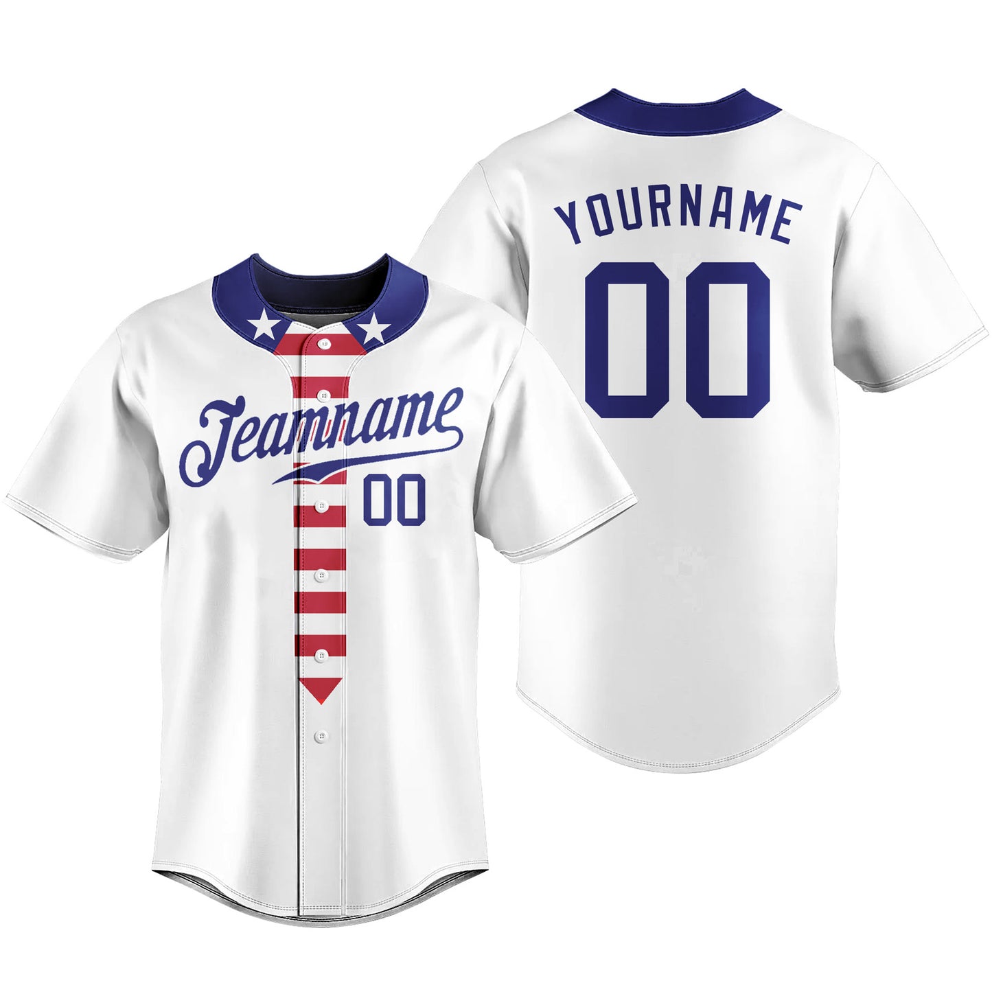 Custom Baseball Jersey Stripe T-shirts Team Uniforms