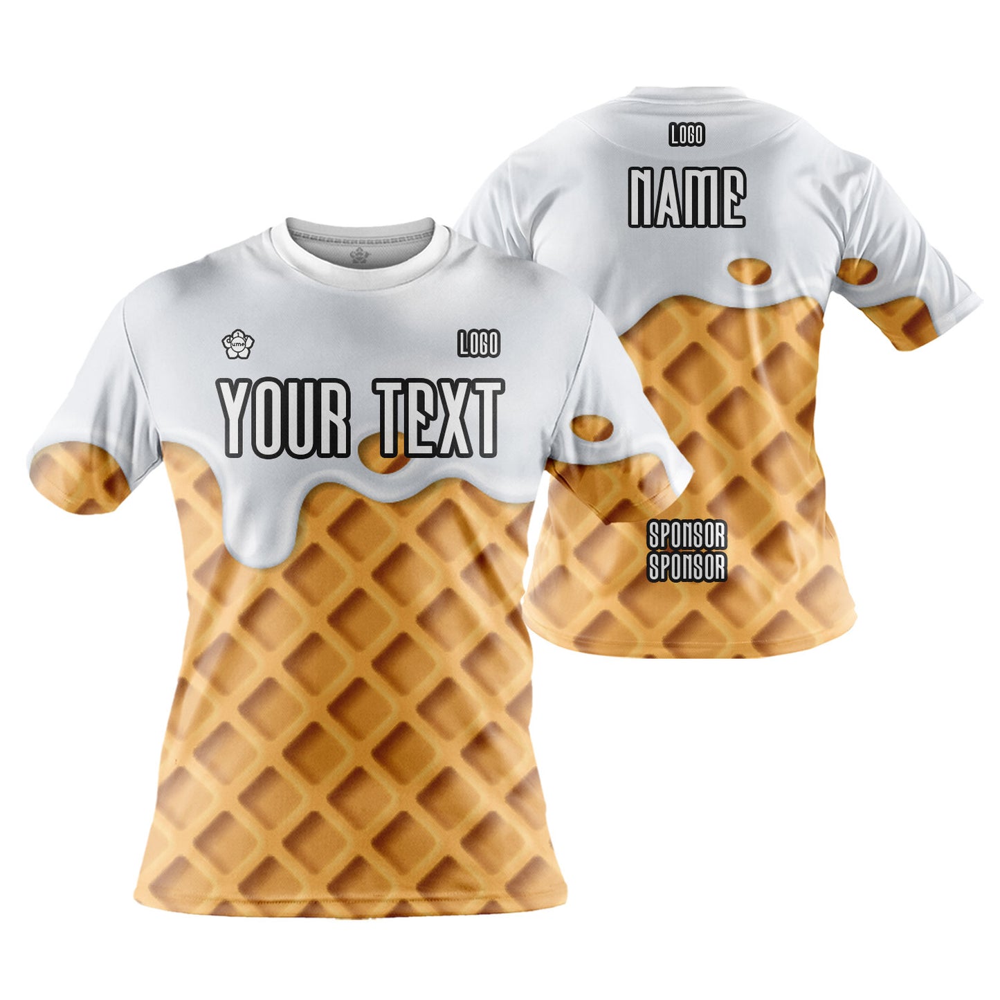 Custom Funny Series Unisex Shirt Jersey Short Sleeve Uniform