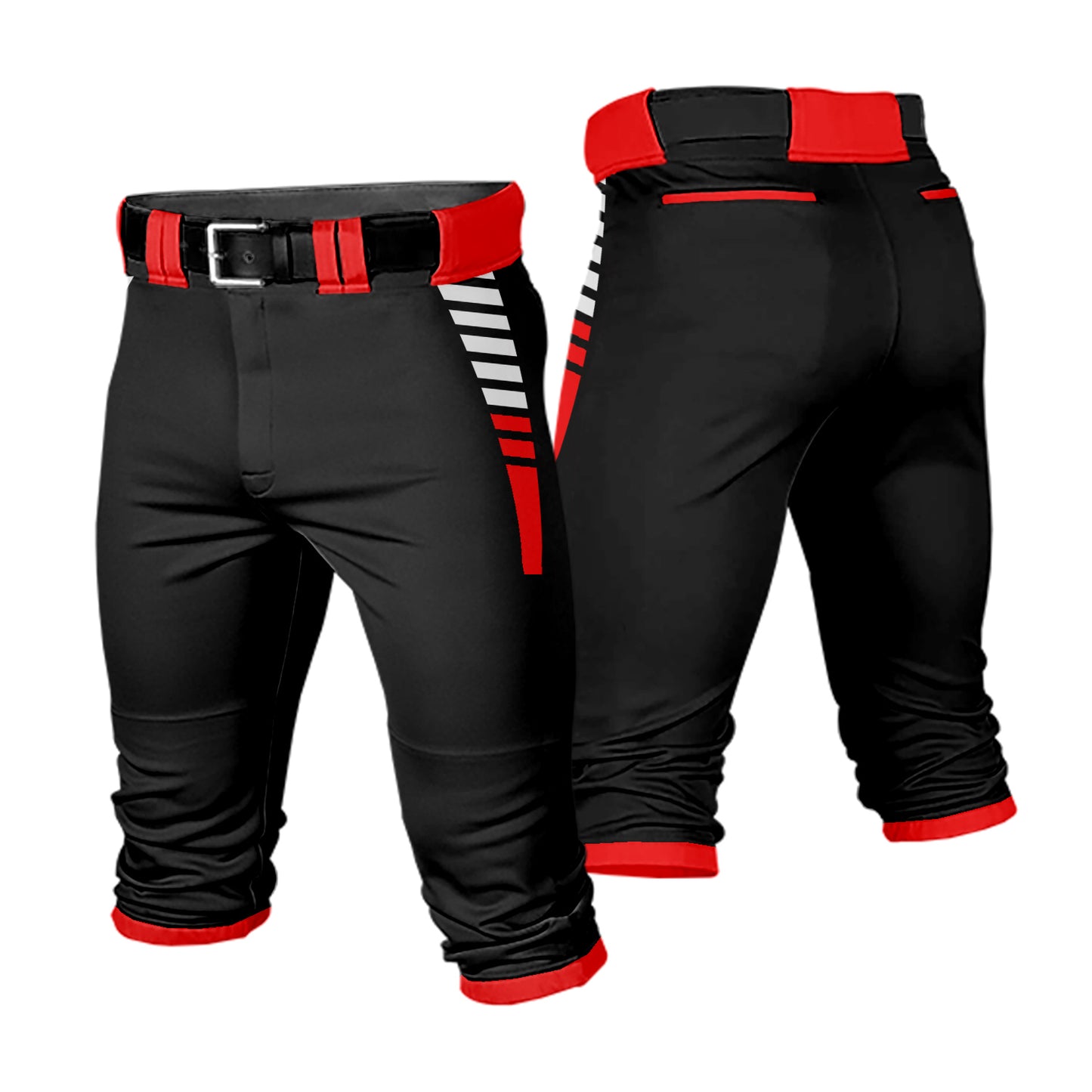 Custom Men Youth Traditional Cropped Baseball Pants
