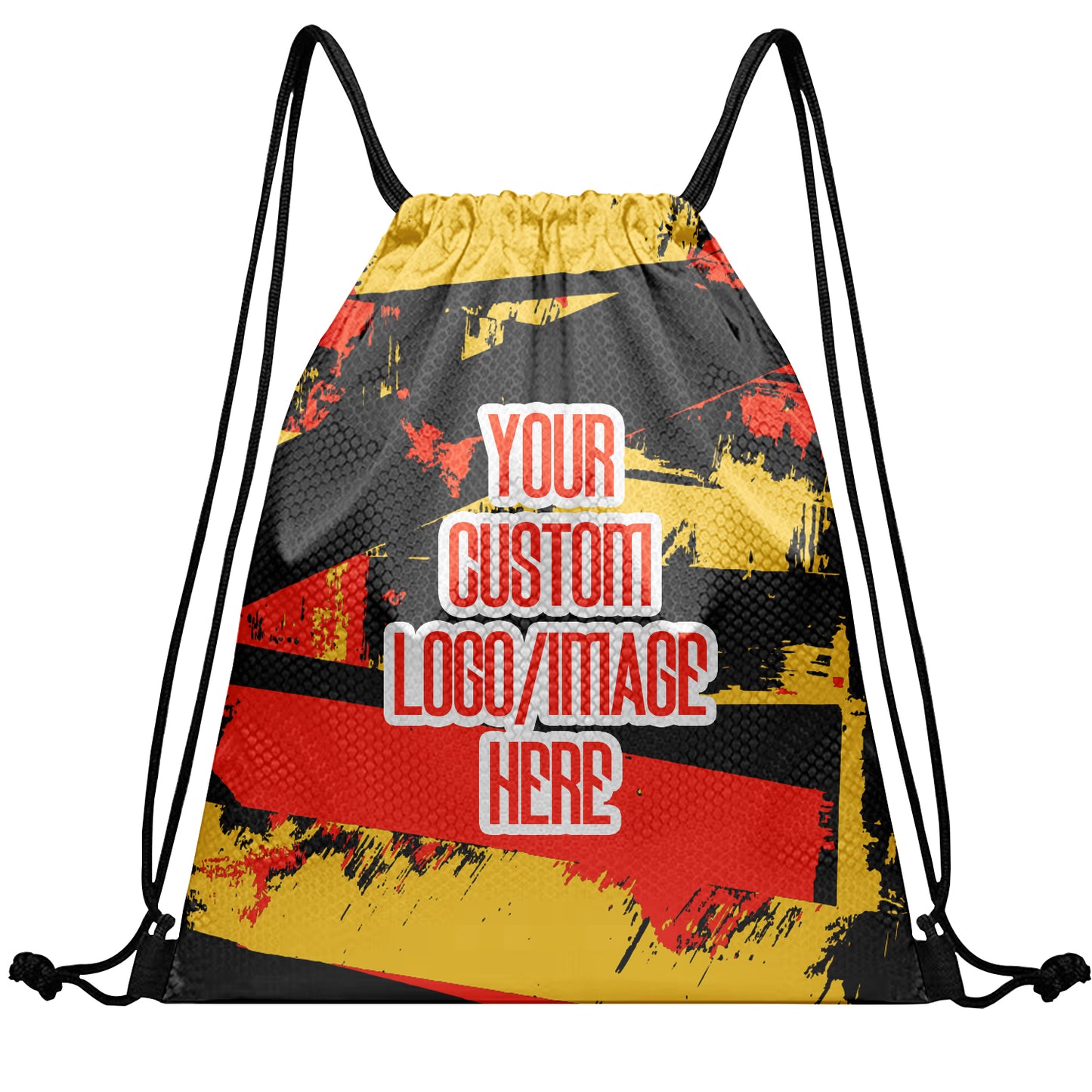 Personalized Drawstring Backpack Bag Gym Sackpack for Team