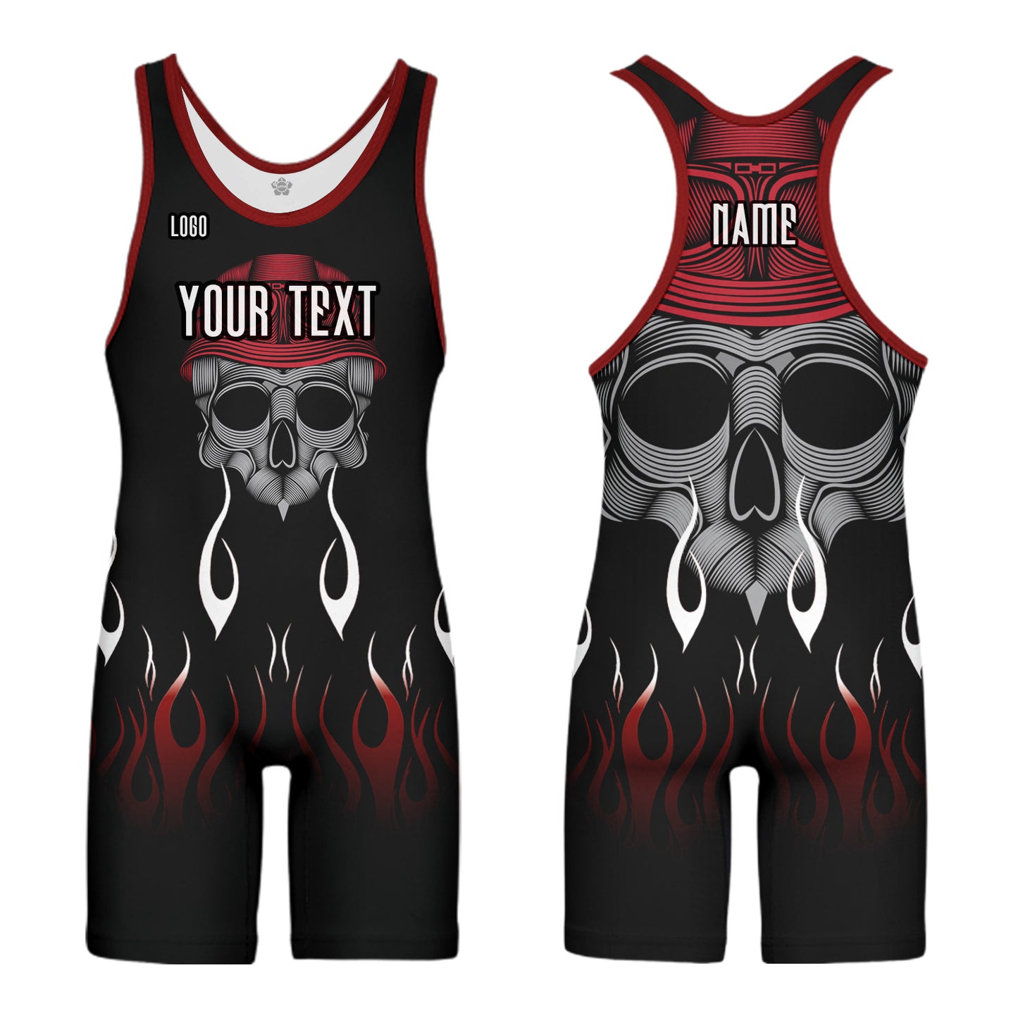 Custom Unisex Wrestling Singlets Sports Bodysuit