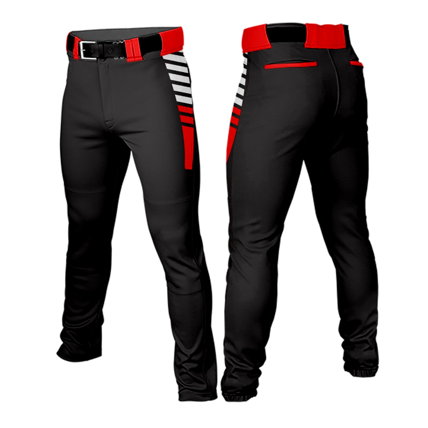Men Youth Baseball Pants Elastic Breathable Sports Uniforms