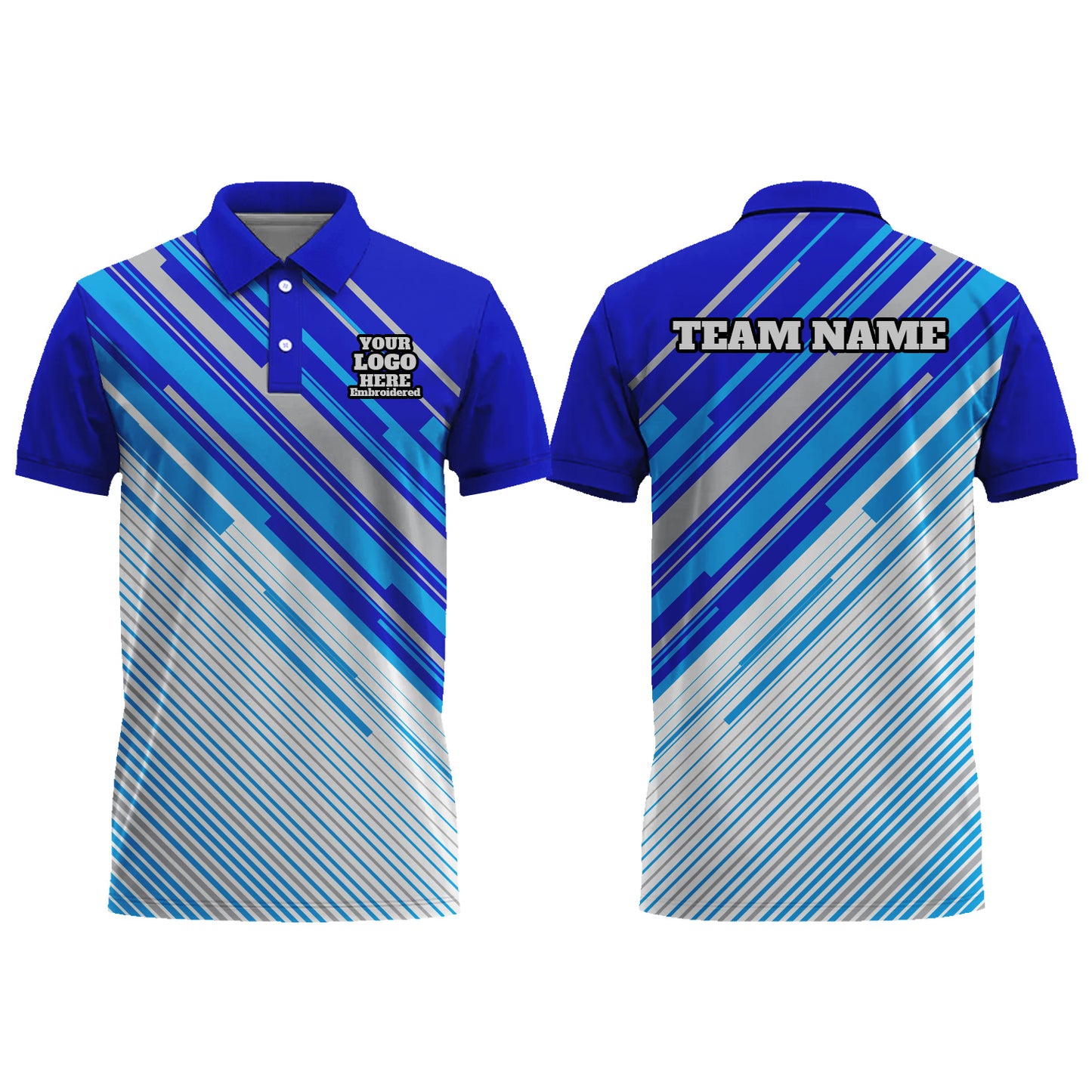 Personalized Men Women Polo Shirt Slim Fit Golf Jersey