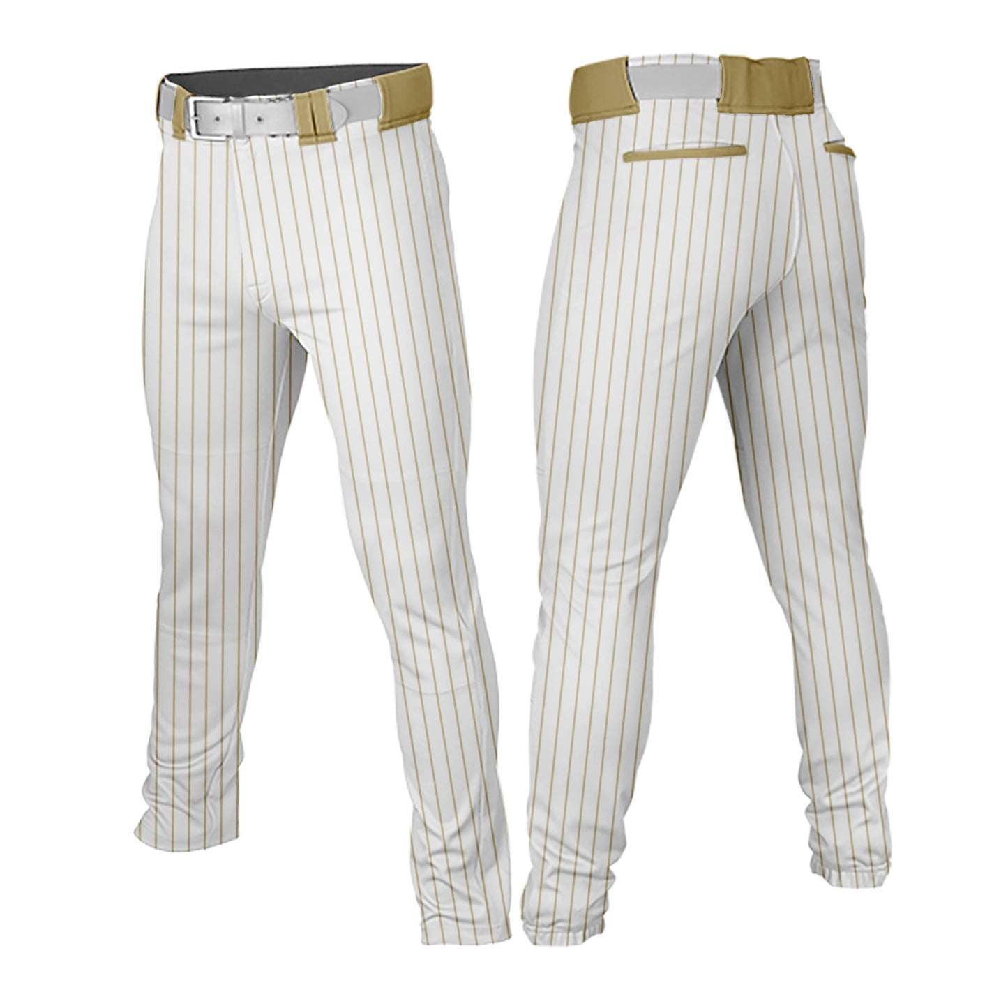 Custom Men Striped Baseball Pants Breathable Trousers for Kids