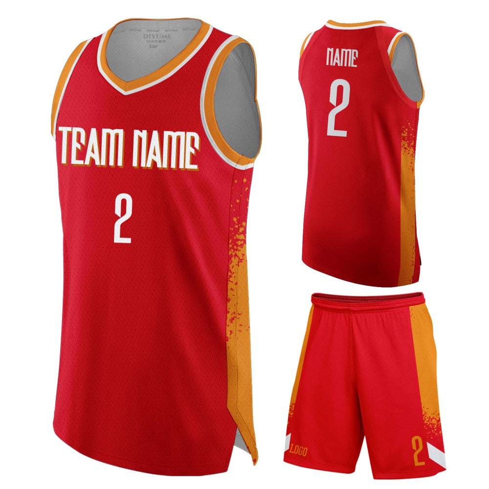 Custom Basketball Uniform Sleeveless T-shirts Shorts
