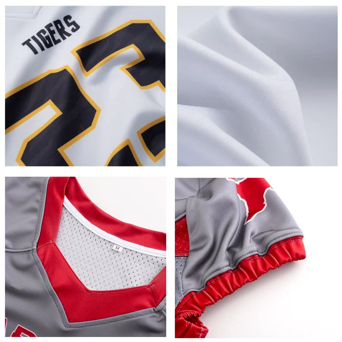 Custom Football Jersey Breathable Sports T-shirts