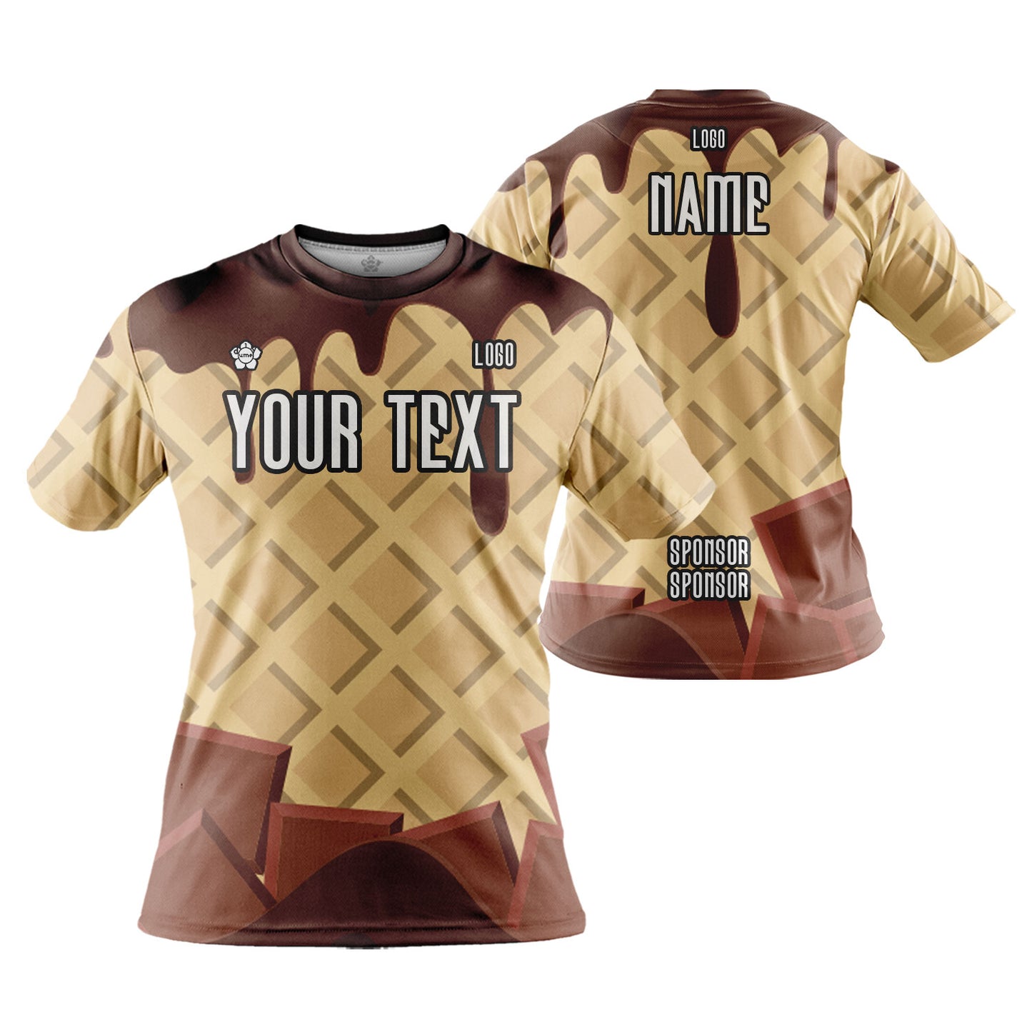 Custom Funny Series Unisex Shirt Jersey Short Sleeve Uniform