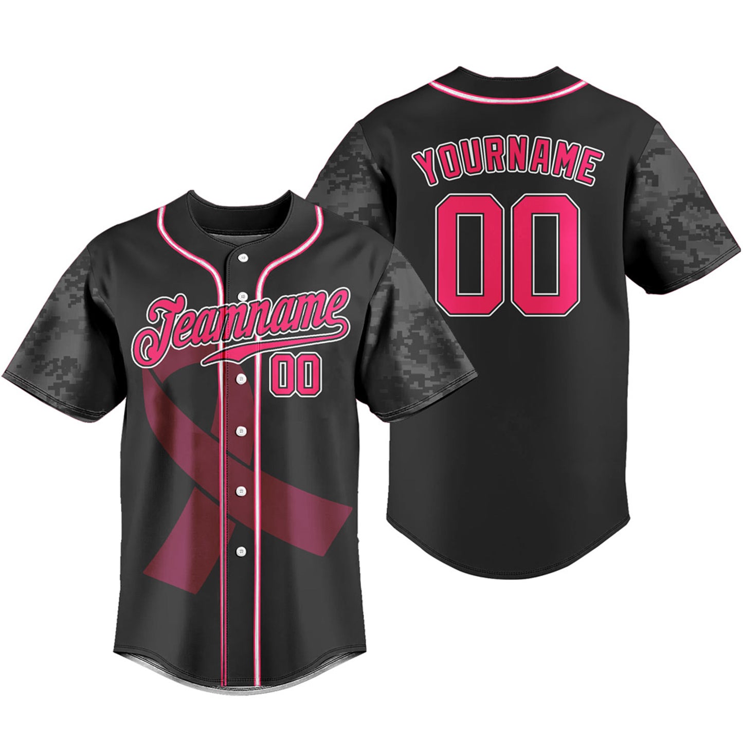 Custom Baseball Jersey Full Botton T-shirts