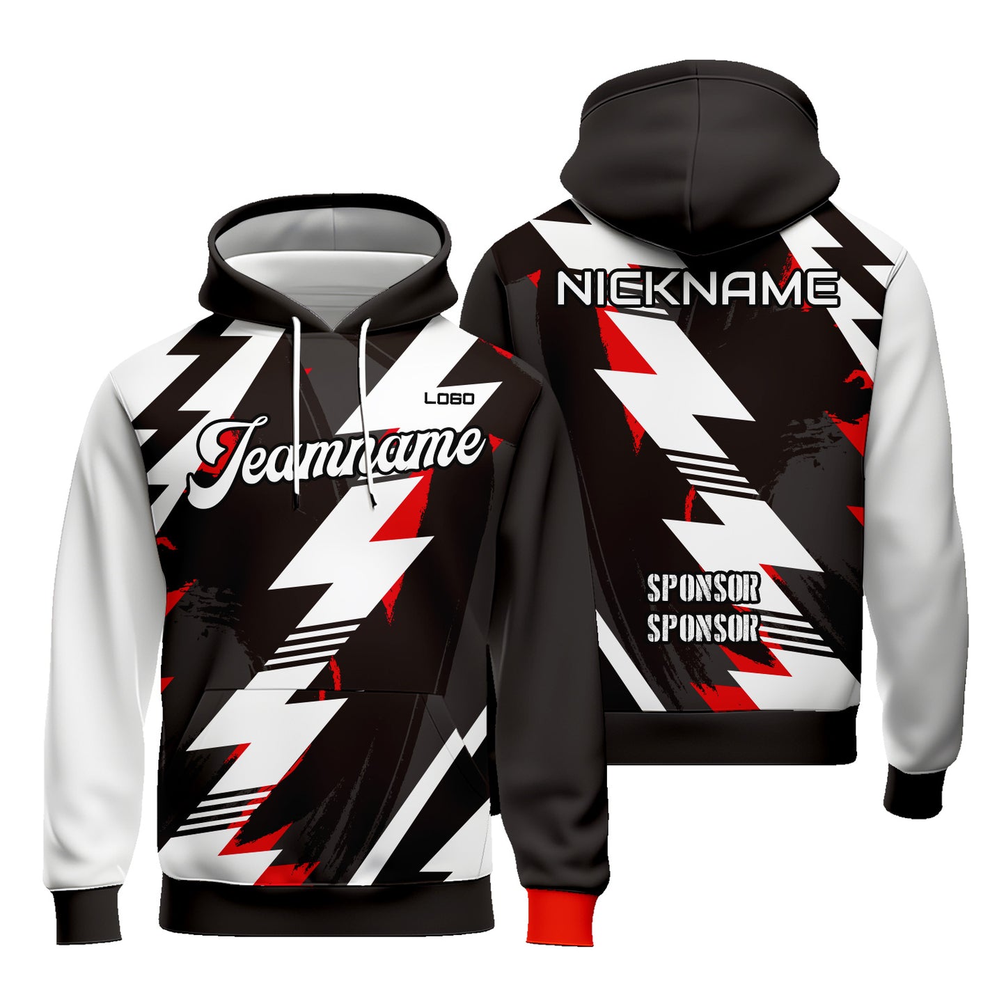 Custom Line Hoodies for Men Women Football Pullover