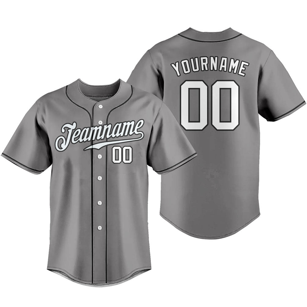 Custom Baseball Jersey Personalized Button Down Shirts
