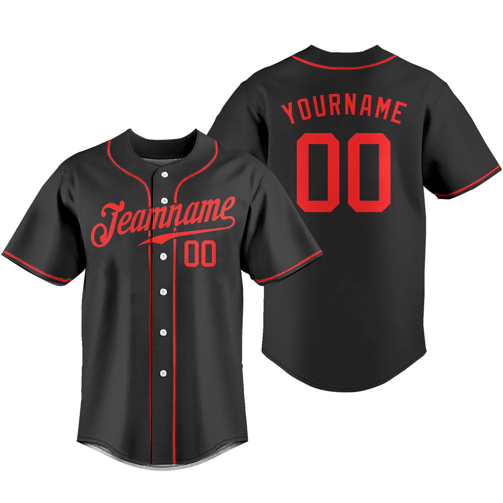 Custom Baseball Jersey Personalized Button Down Shirts