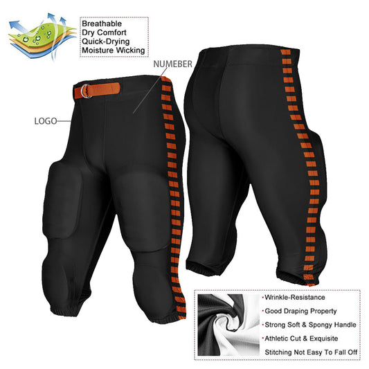 Custom Football Pants with Belt Multiple Colors