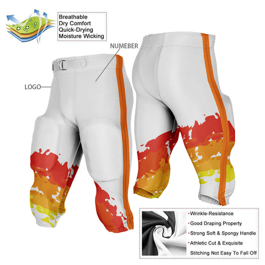 Custom Men Youth Lightweight Football Pants with Belt