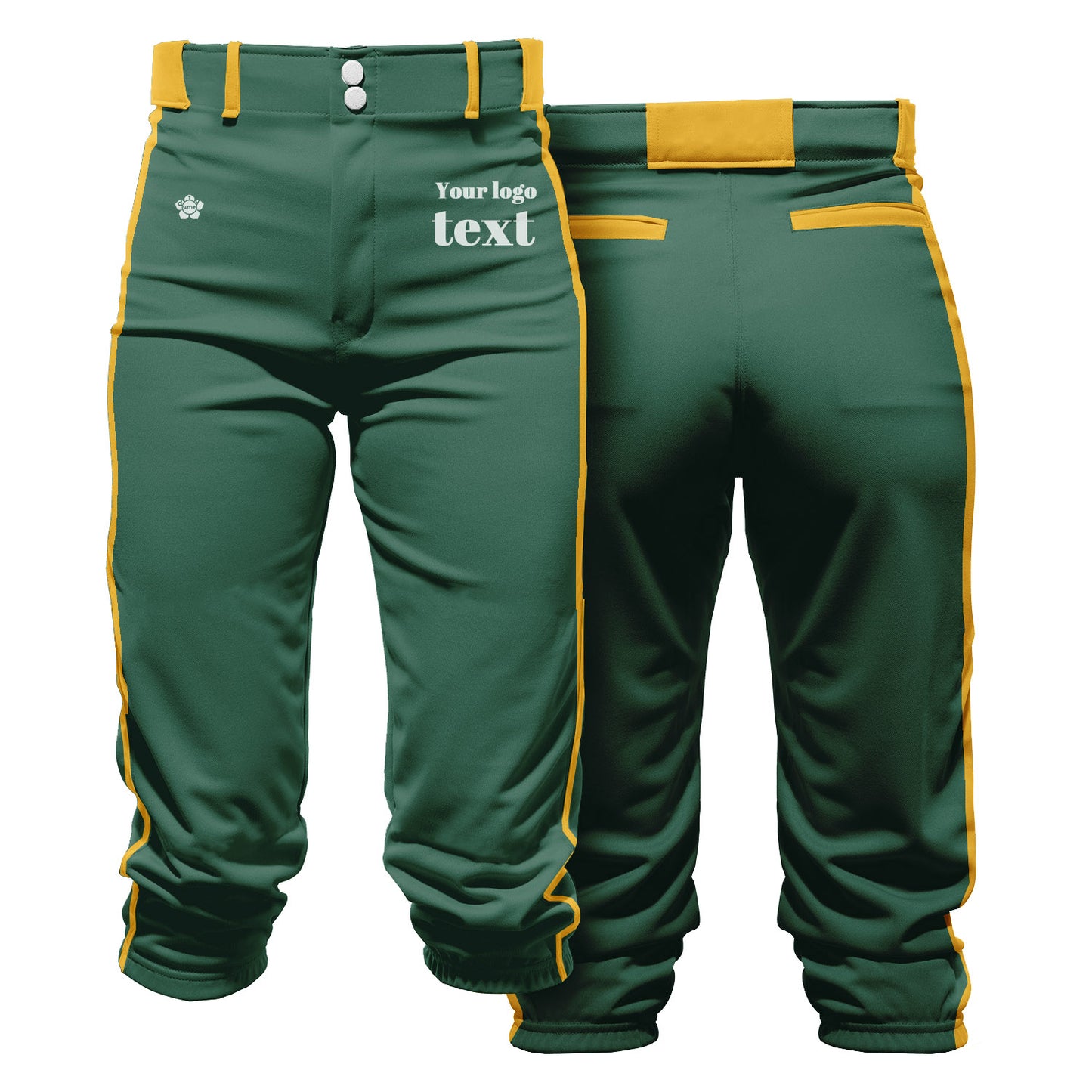 Custom Men Youth Knickers Baseball Pants Casual Trousers