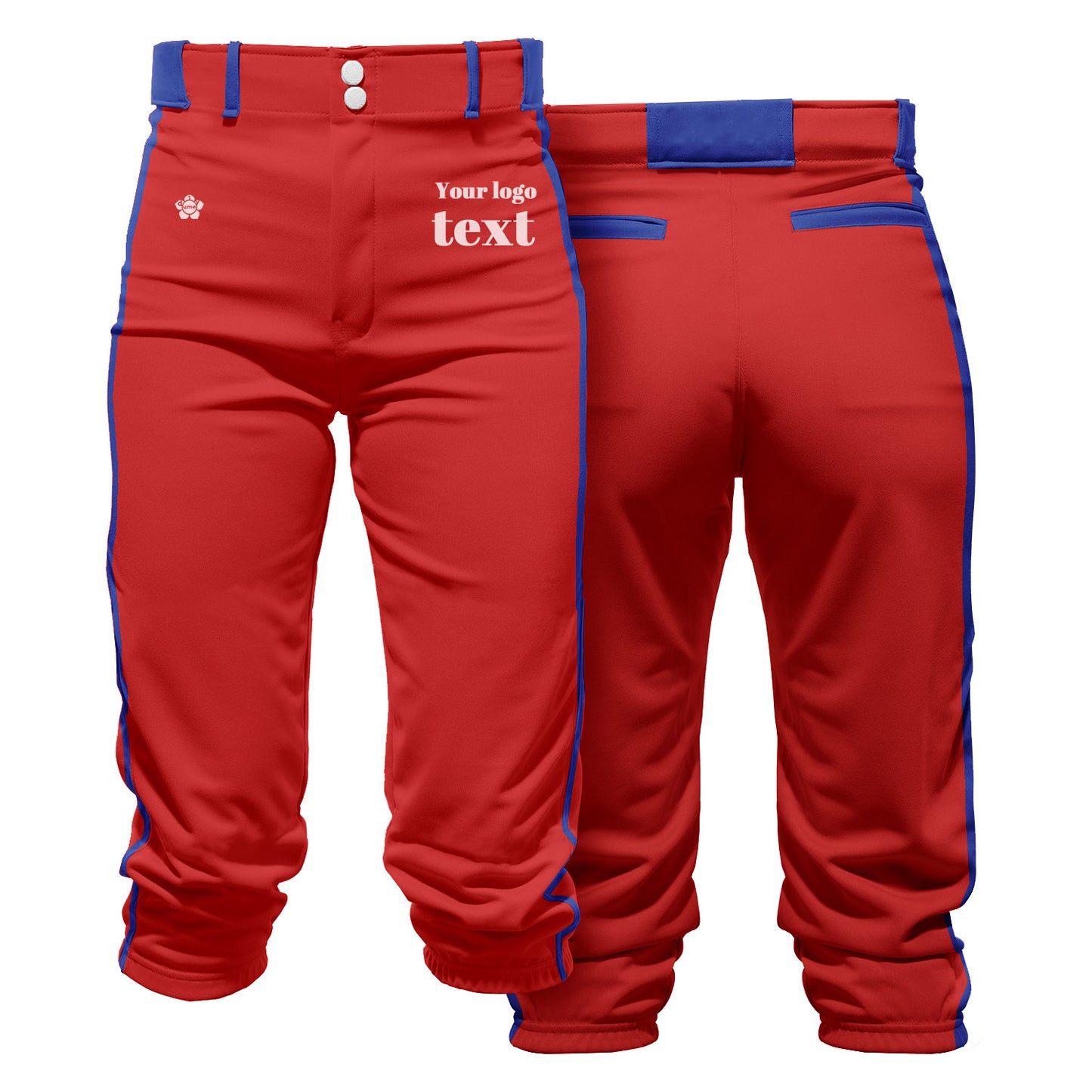 Custom Men Youth Knickers Baseball Pants Casual Trousers