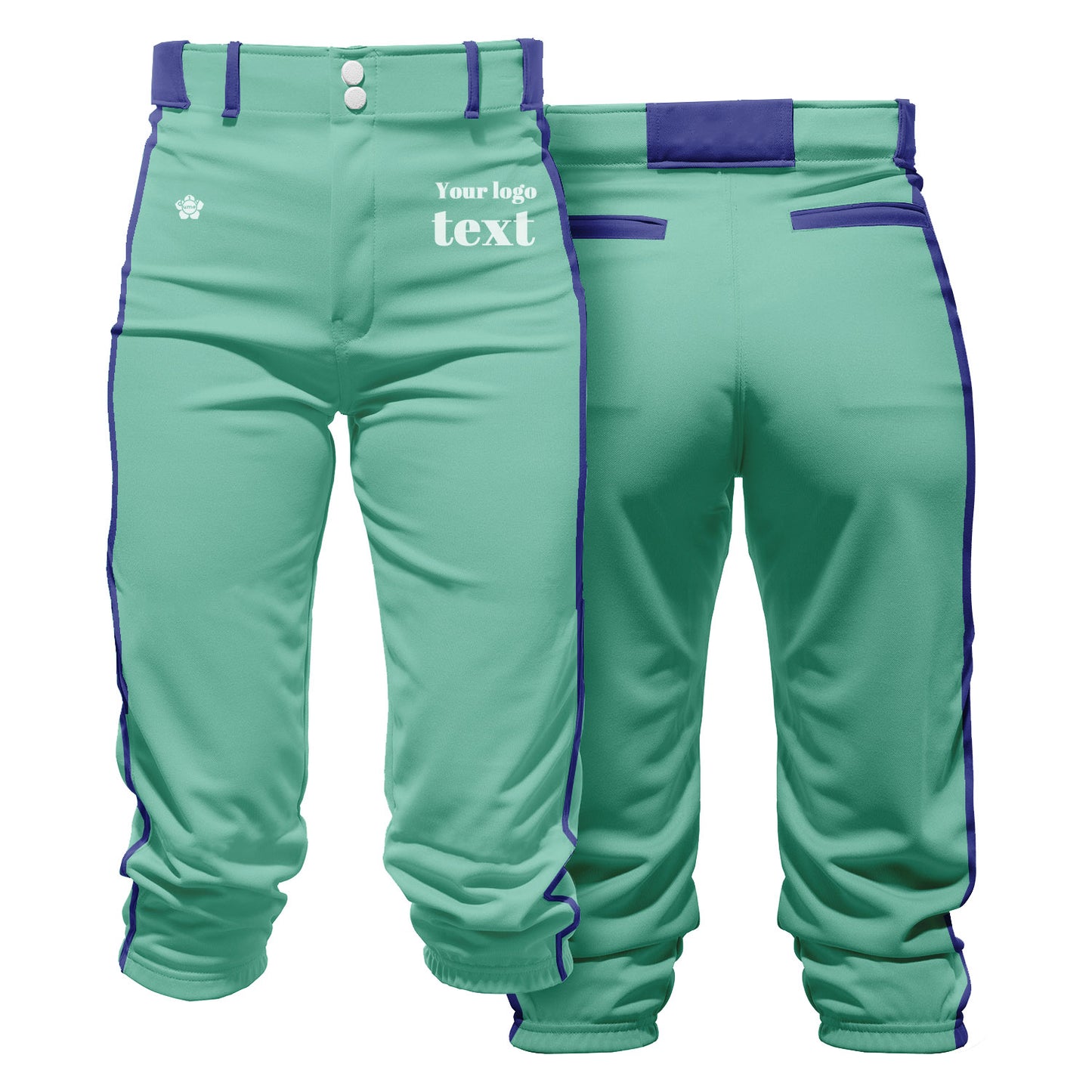 Custom Men Youth Knickers Baseball Pants Casual Trousers