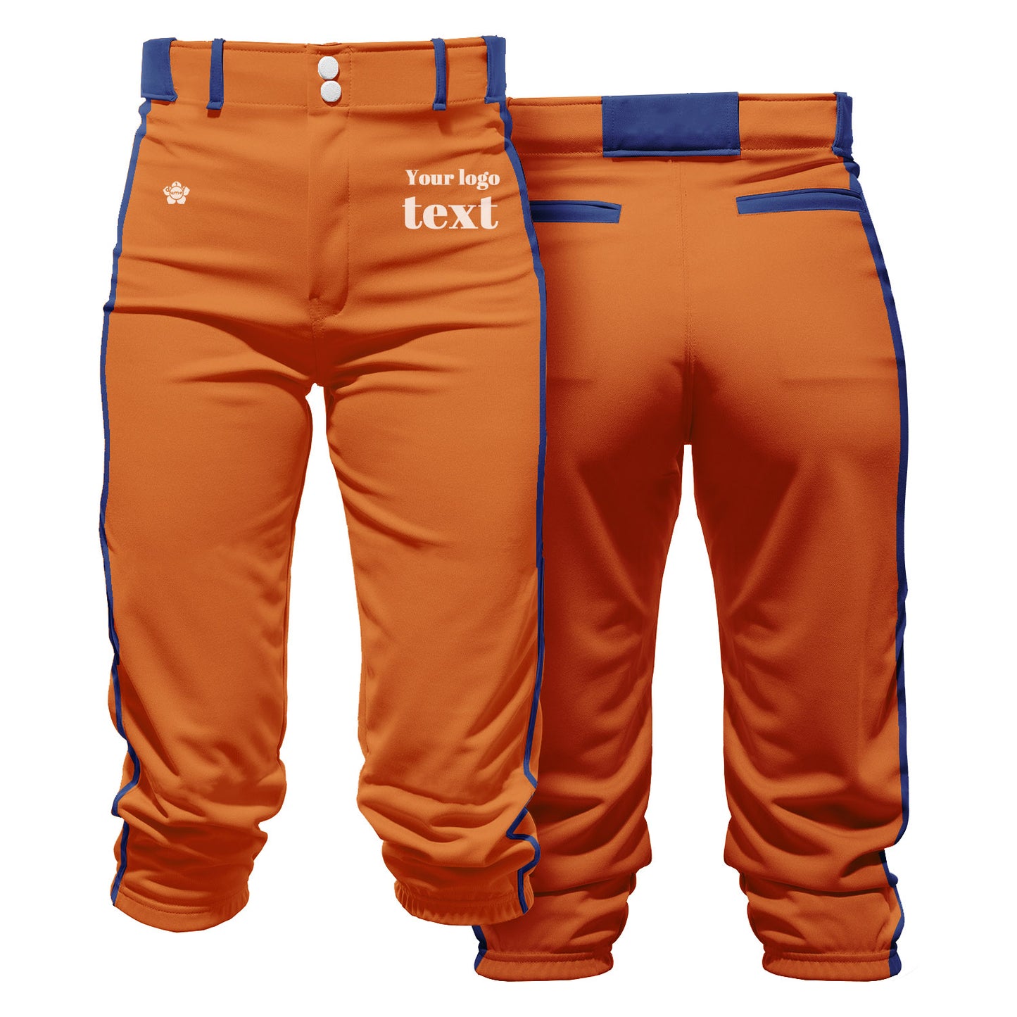 Custom Men Youth Knickers Baseball Pants Casual Trousers