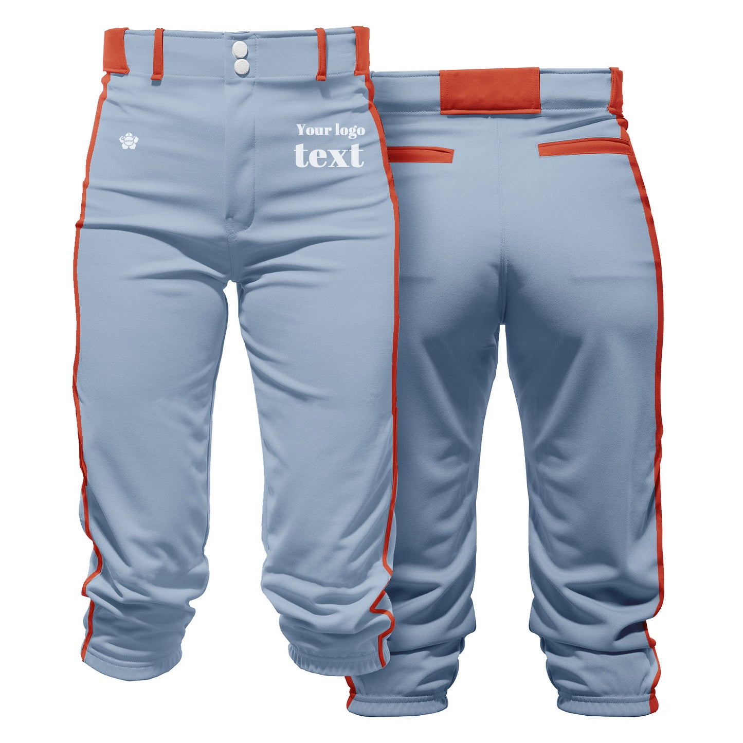 Custom Men Youth Knickers Baseball Pants Casual Trousers