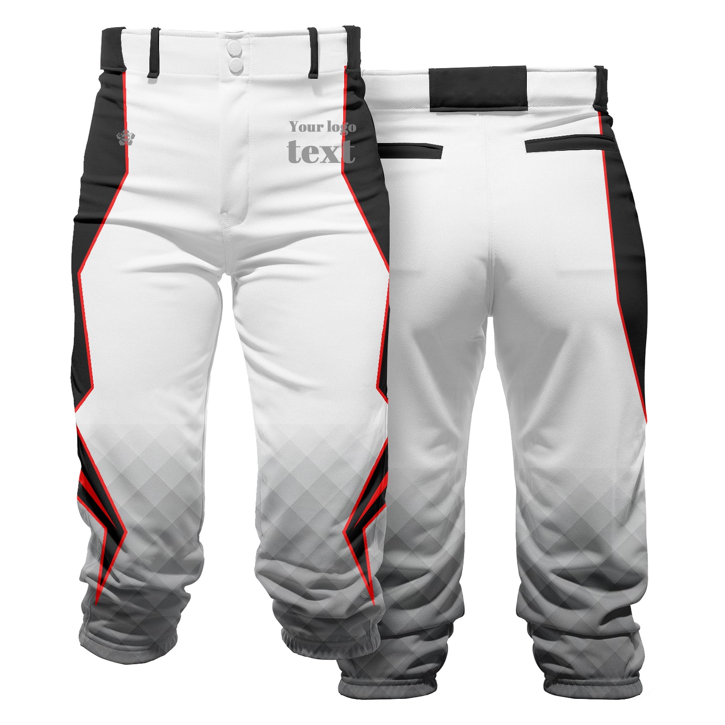 Custom Men Boy Baseball Pants Casual Training Uniform
