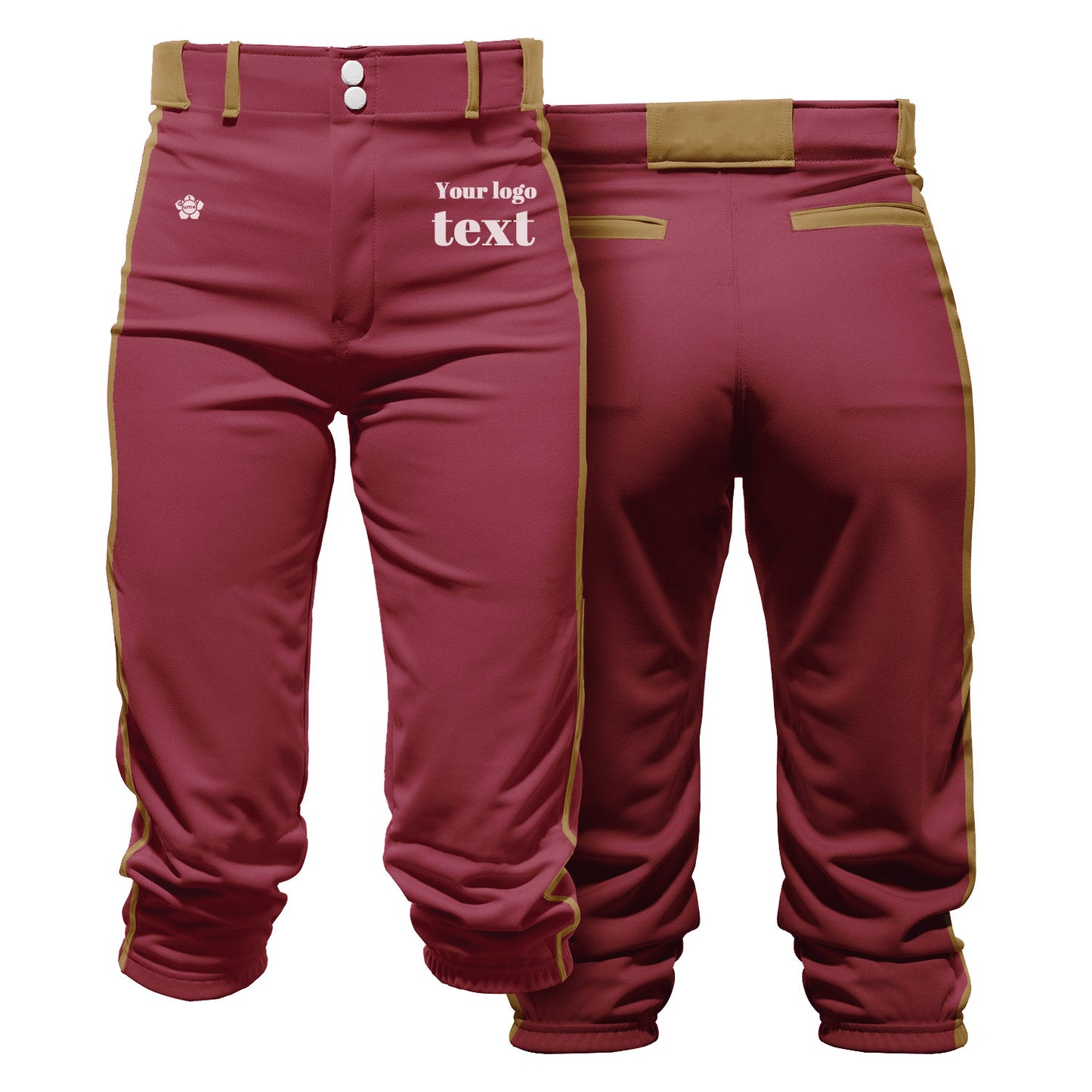 Custom Men Youth Knickers Baseball Pants Casual Trousers