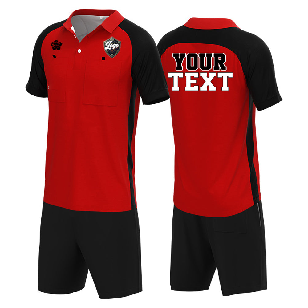 Soccer Referee Uniform Short Sleeve Jersey