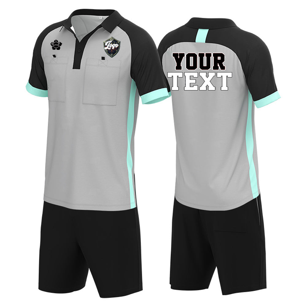 Soccer Referee Uniform Short Sleeve Jersey