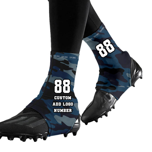 Custom Camouflage Spats Football Cleat Covers Sports Gear