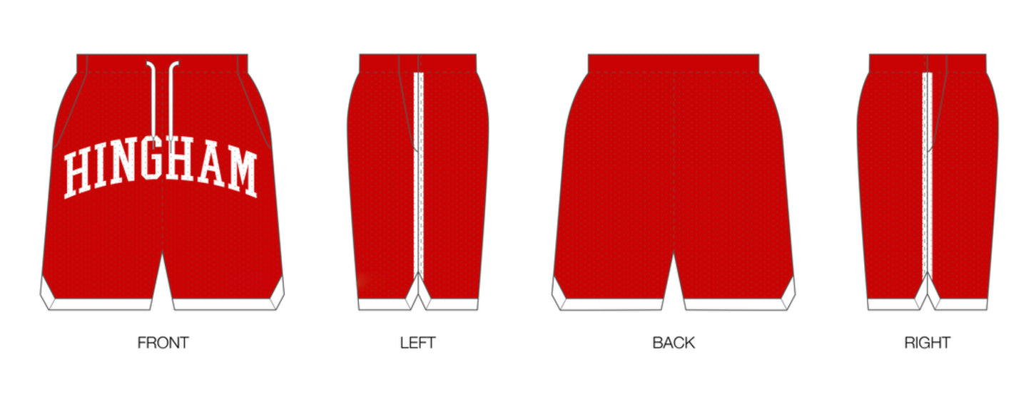 Custom Retro Mesh Shorts