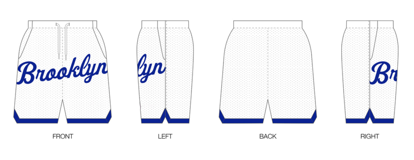 Custom Retro Mesh Shorts