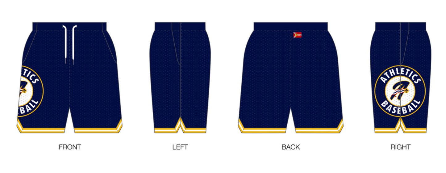 Custom Retro Mesh Shorts