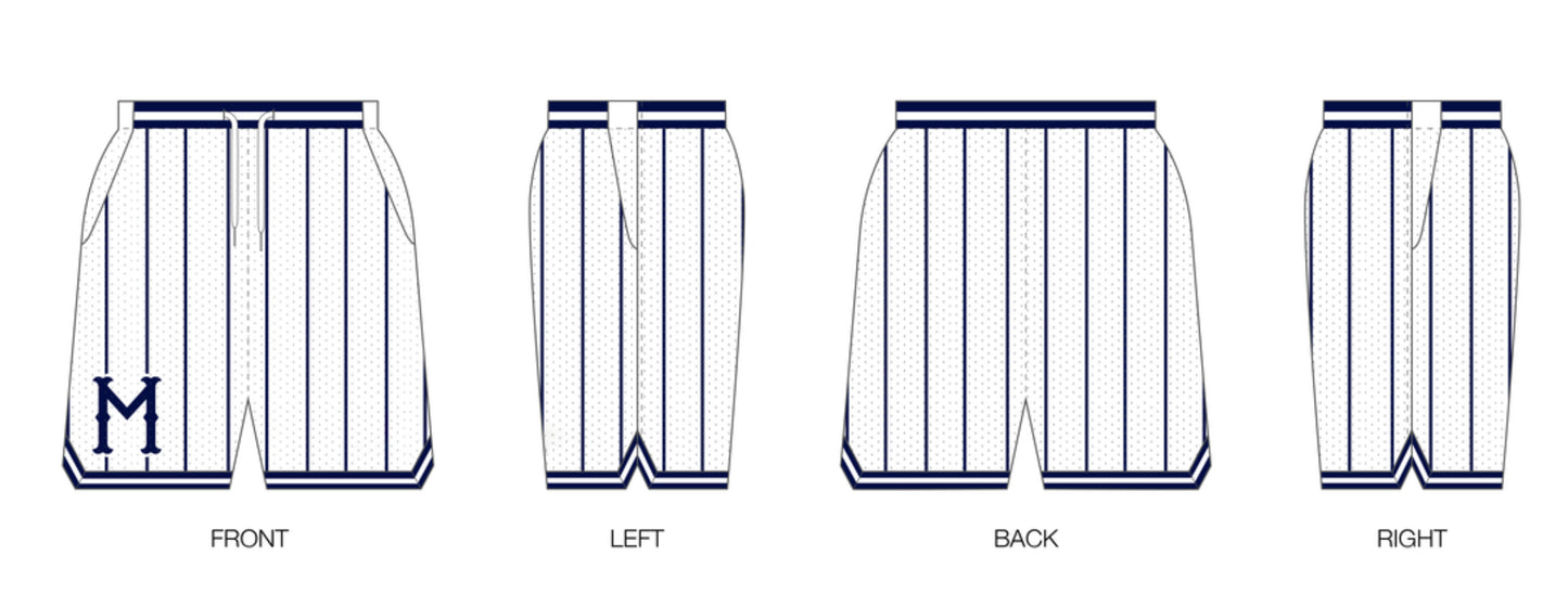 Custom Retro Mesh Shorts
