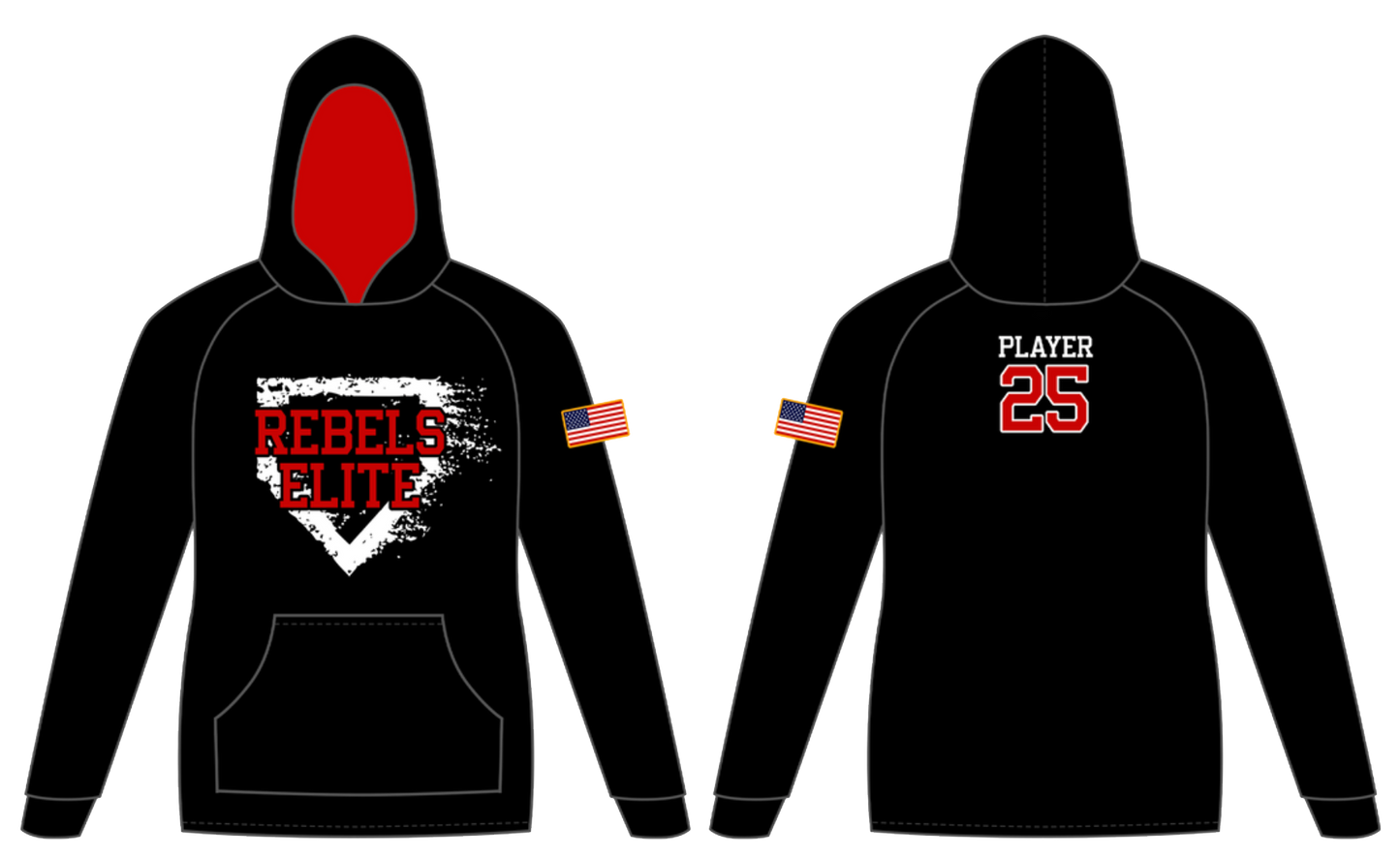 Custom Fully Sublimated Hoodzie