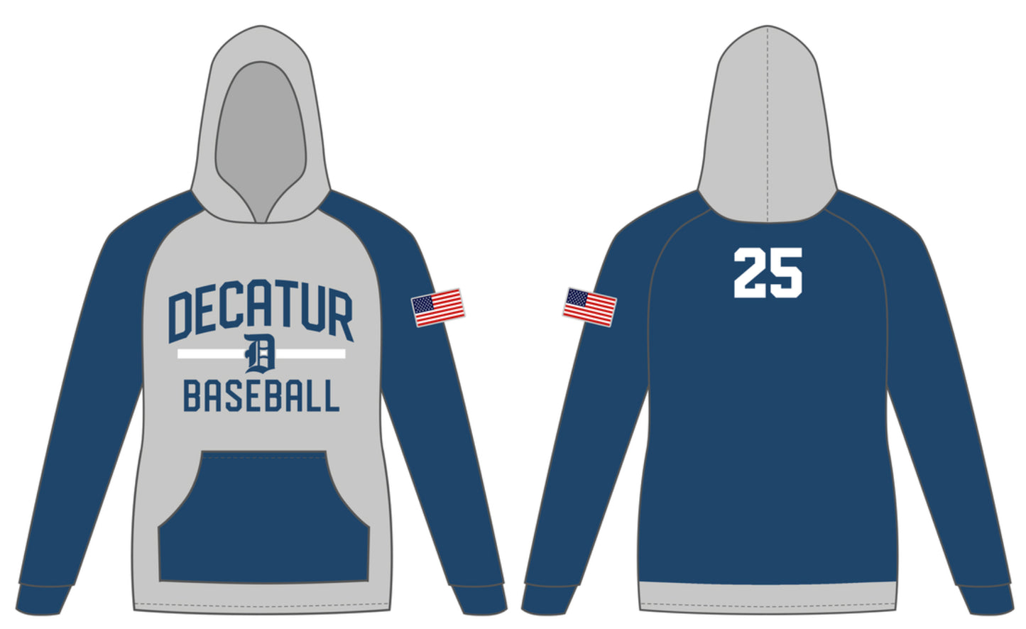 Custom Fully Sublimated Hoodzie